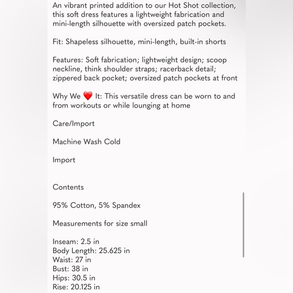 Free People FP Movement Hot Shot Printed Mini Dress - Picture 8 of 8